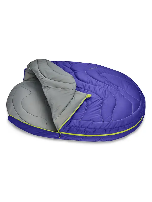 RUFFWEAR Highlands Dog Sleeping Bag - Huckleberry Blue Image 5