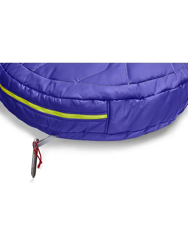 RUFFWEAR Highlands Dog Sleeping Bag - Huckleberry Blue Image 6