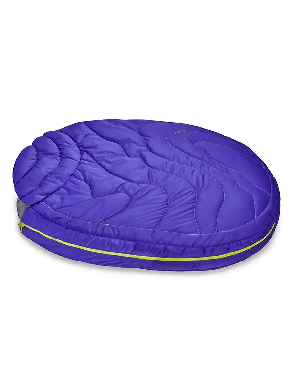 RUFFWEAR Highlands Dog Sleeping Bag - Huckleberry Blue Image 8