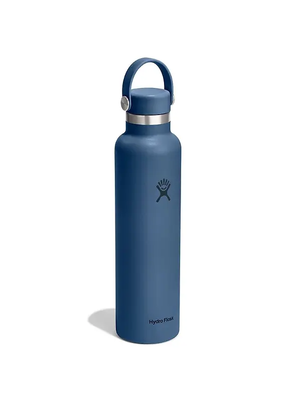 Hydro Flask 24oz (710ml) Standard Mouth Bottle - Harbour Blue Image 2