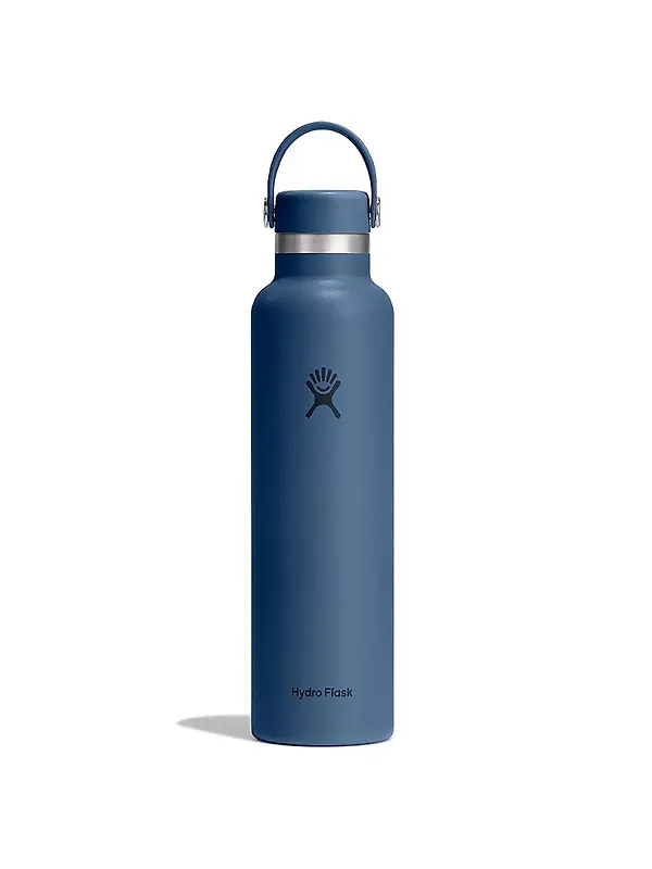 Hydro Flask 24oz (710ml) Standard Mouth Bottle - Harbour Blue Image 1