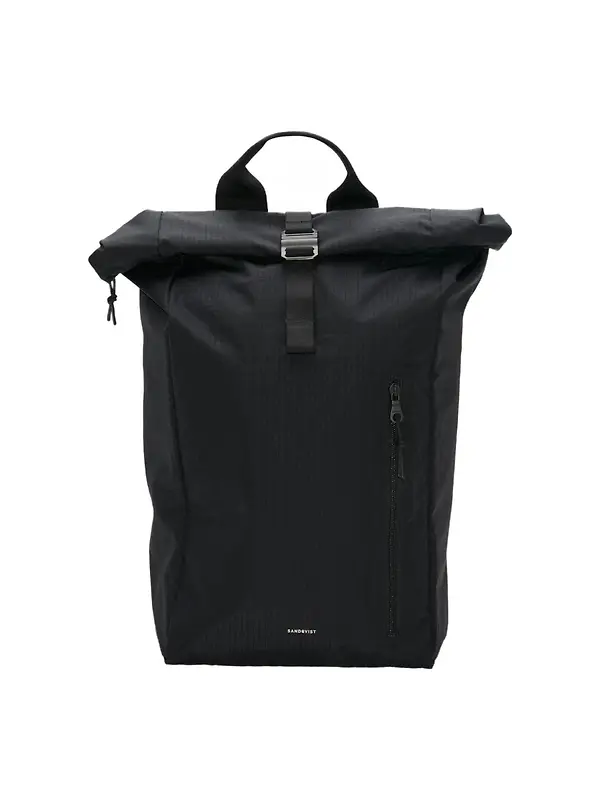 Sandqvist Grid Rolltop Backpack 16" - Black Image 1