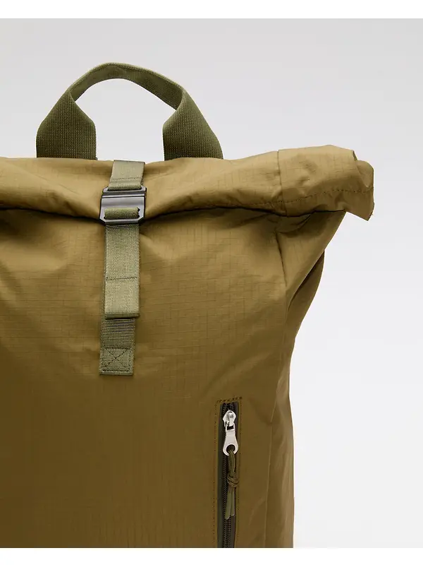 Sandqvist Grid Rolltop Backpack 16" - Military Olive Image 4