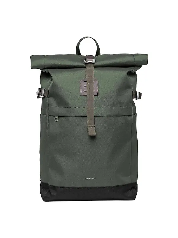 Sandqvist Icon Rolltop Backpack L 26L 16" - Dawn Green Image 1