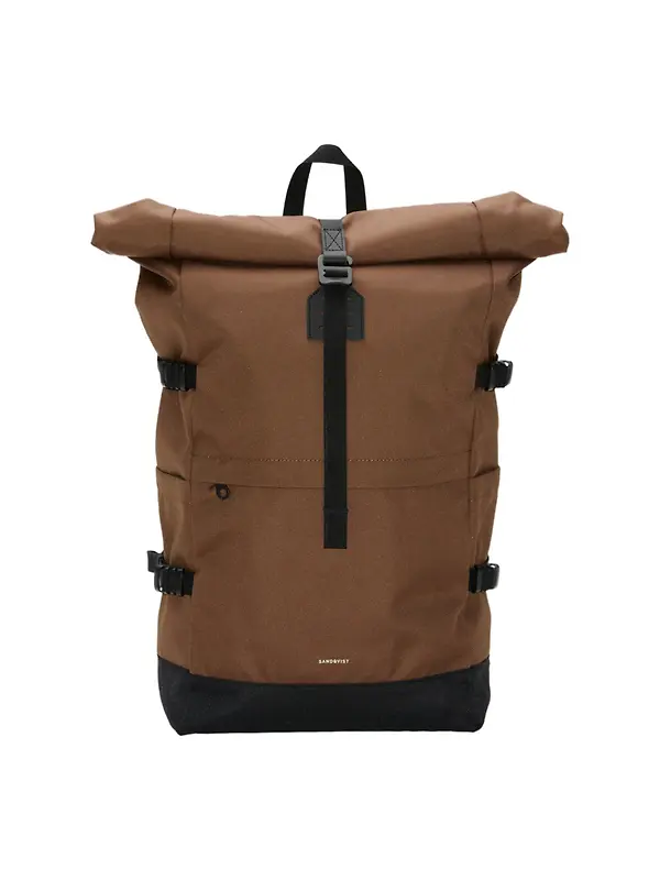 Sandqvist Icon Rolltop Backpack L 26L 16" - Brown Image 1