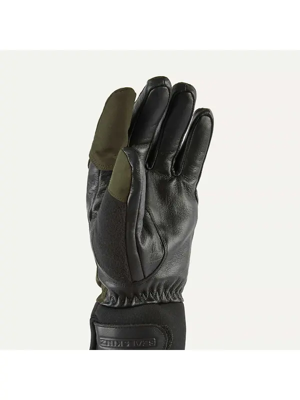 Sealskinz Broome Waterproof All Weather Shooting Gloves - Olive Image 2