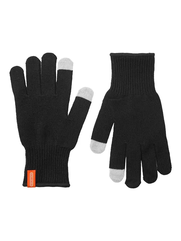 Sealskinz Hanworth Solo Merino Gloves - Black Image 1