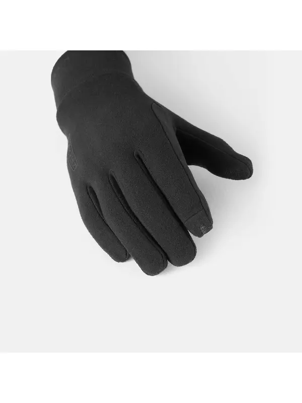 Sealskinz Lenwade Single Layer Micro Fleece Gloves - Black Image 3