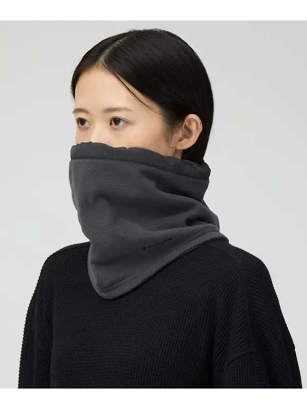 Snow Peak Polartec Neck Warmer - Charcoal Image 3