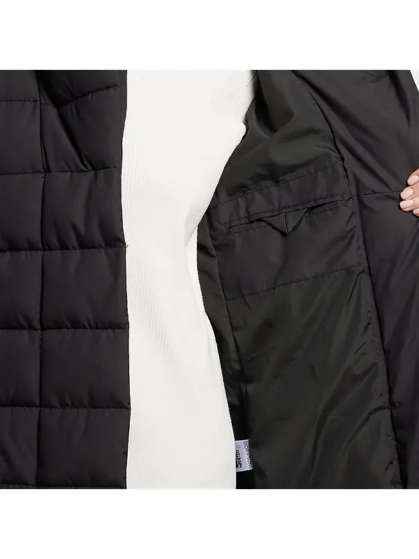 Didriksons Women's Stella Long Parka - Black Image 9