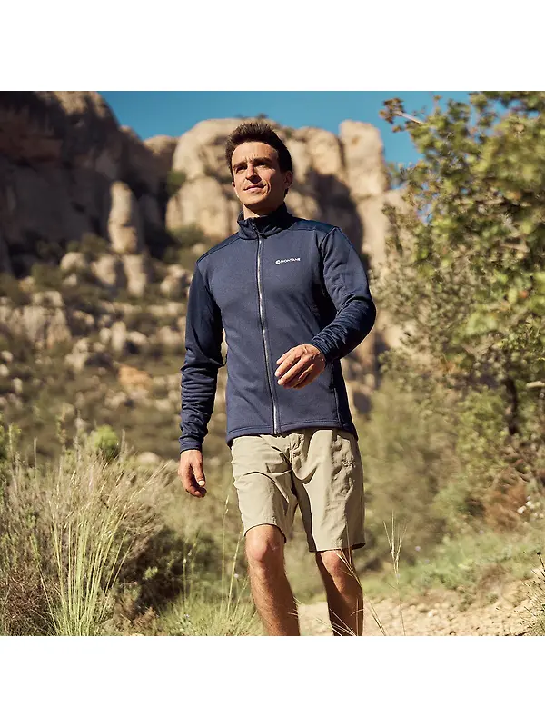 Montane Men's Protium Fleece Jacket - Eclipse Blue Image 2