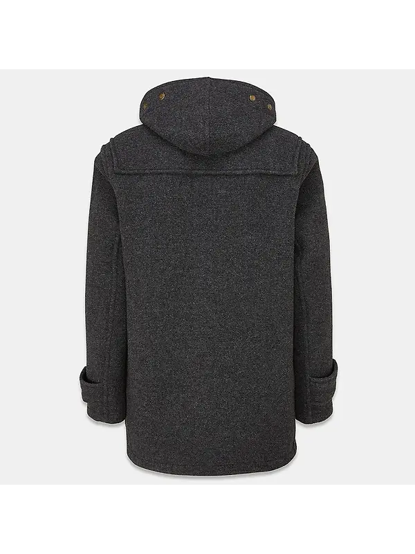 Gloverall Men's Mid-Length Monty Duffle Coat - Charcoal Image 6