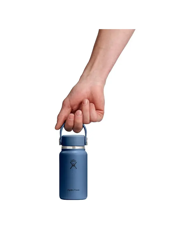 Hydro Flask 6.7oz (200ml) Micro Hydro Mini Bottle - Harbour Blue Image 4