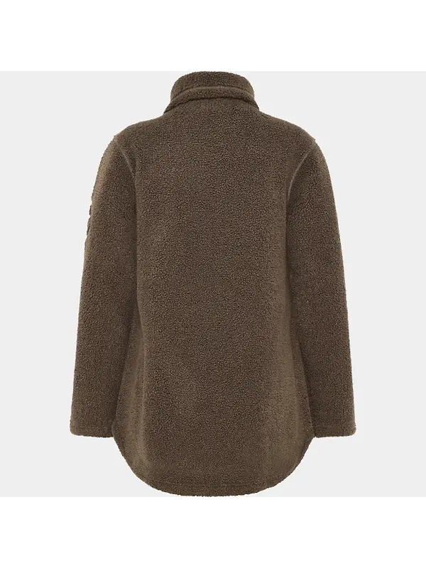 Didriksons Women's Umi Full-Zip Jacket  - Dark Mocha Image 5