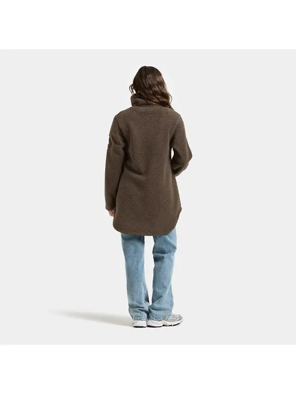 Didriksons Women's Umi Full-Zip Jacket  - Dark Mocha Image 6