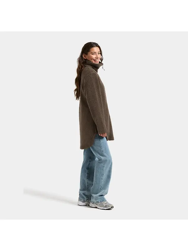 Didriksons Women's Umi Full-Zip Jacket  - Dark Mocha Image 7