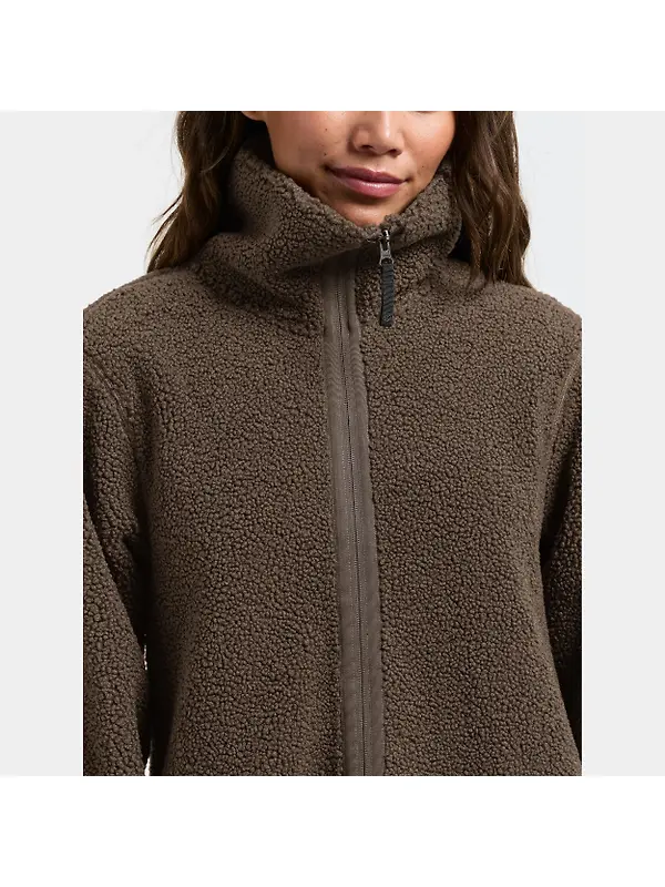 Didriksons Women's Umi Full-Zip Jacket  - Dark Mocha Image 8