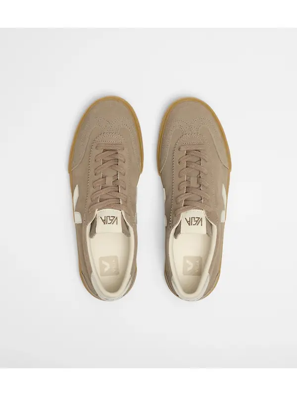 Veja Women's Volley Suede Trainers - Moonrock Silver Image 4