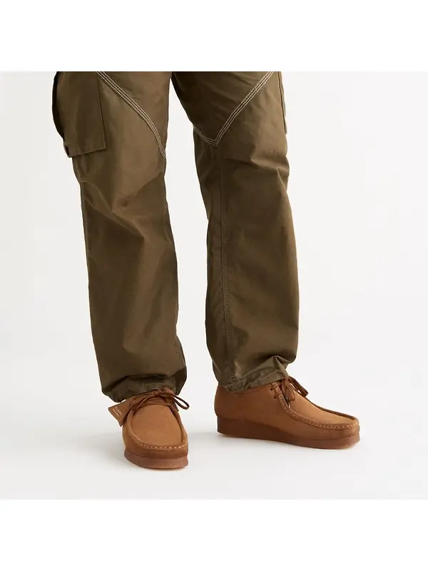 Clarks Originals Men's Wallabee Shoes - Cola Image 11