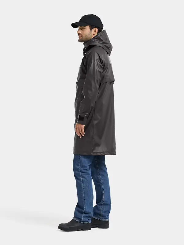Didriksons Men's Noah Galon Waterproof Parka - Black Image 4