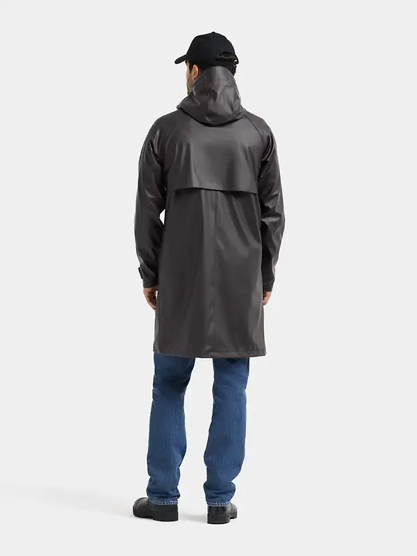 Didriksons Men's Noah Galon Waterproof Parka - Black Image 5