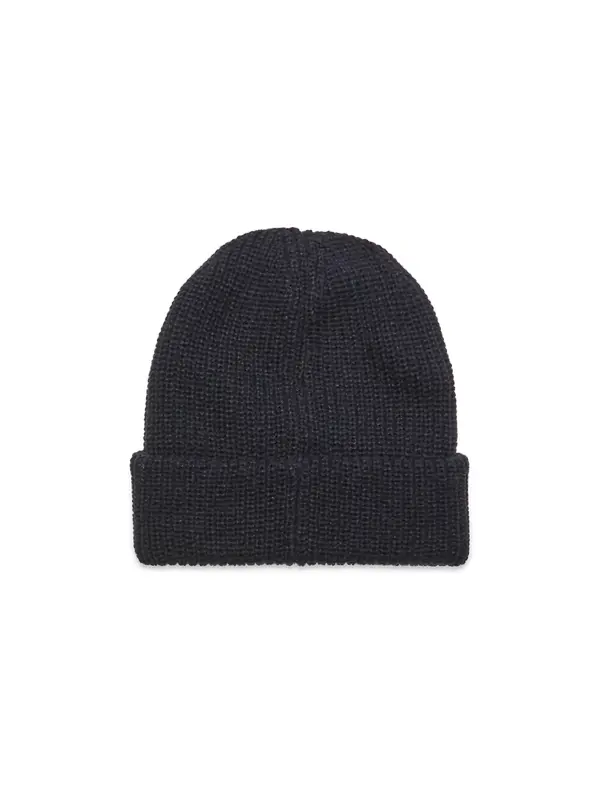 Lyle & Scott Men's Lambswool Blend Checked Scarf & Beanie Gift Set - Dark Navy Image 4