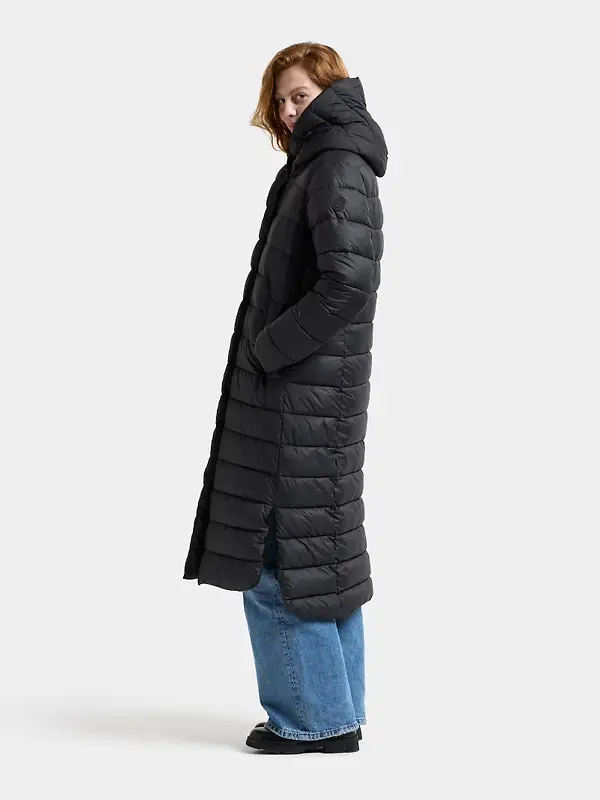 Didriksons Women's Stella Parka Long  - Black Image 4