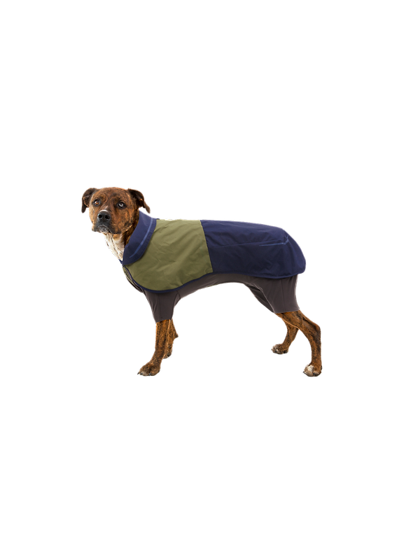 RUFFWEAR Sun Shower Coverall Dog Rain Suit - Midnight Blue Image 2
