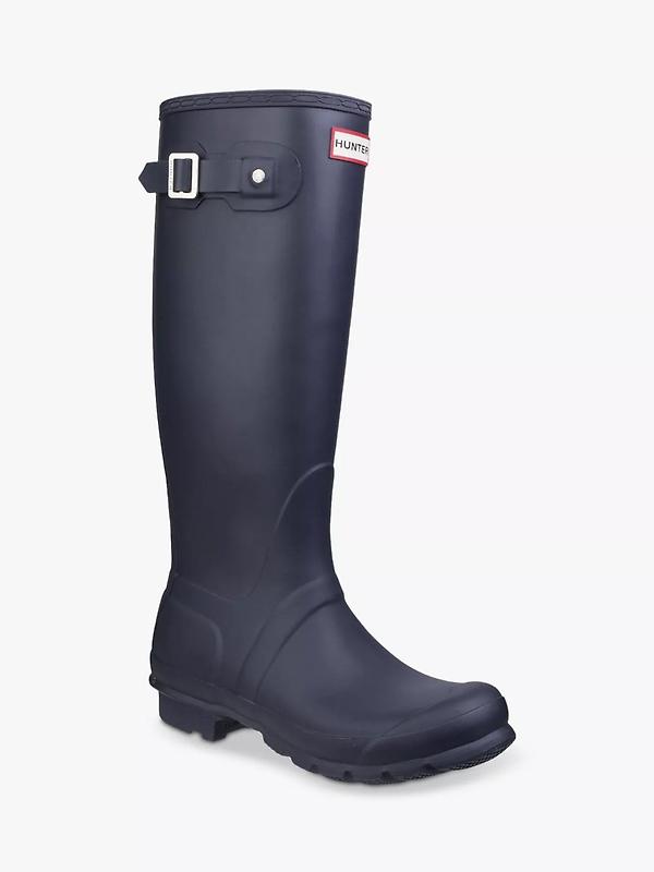 Hunter Women's Original Tall Wellington Boots - Navy Image 5