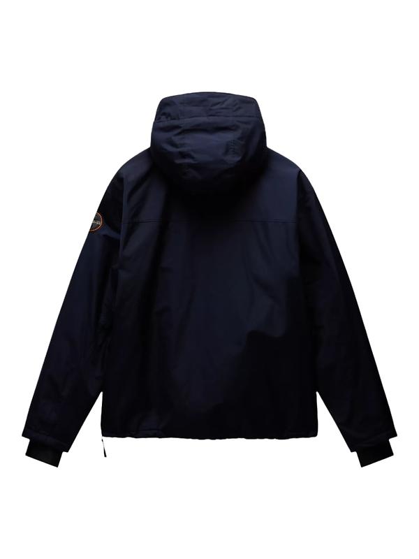 Napapijri Rainforest Next Anorak Jacket - Blue Marine Image 2