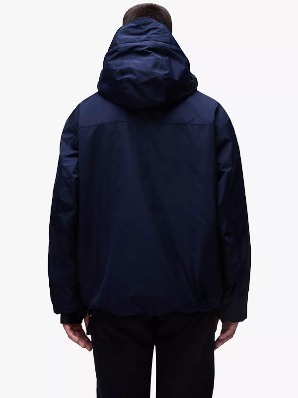 Napapijri Rainforest Next Anorak Jacket - Blue Marine Image 5