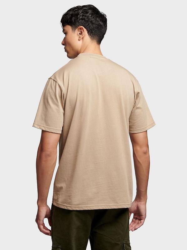 Penfield Men's Circle Mountain T-Shirt - Chinchilla Image 5
