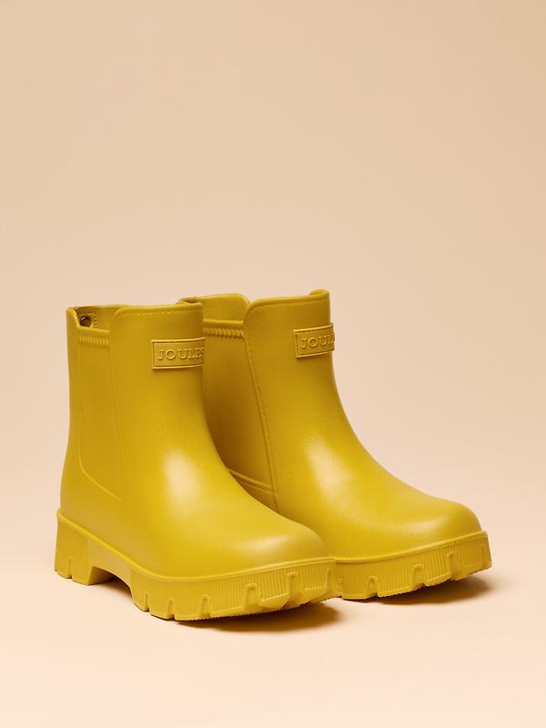 Joules Women's Raindance Lightweight EVA Ankle Wellies - Yellow Image 2