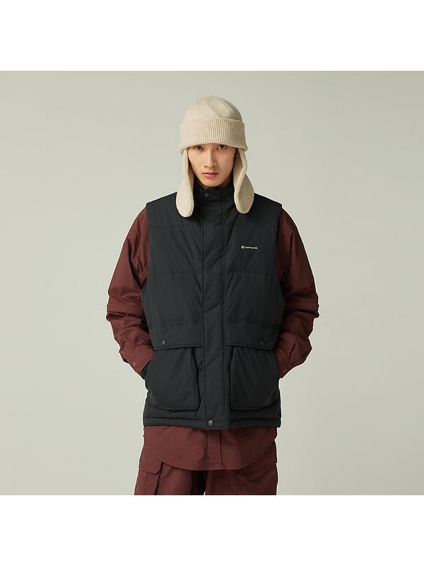 Snow Peak Everyday Down Vest - Black Image 3