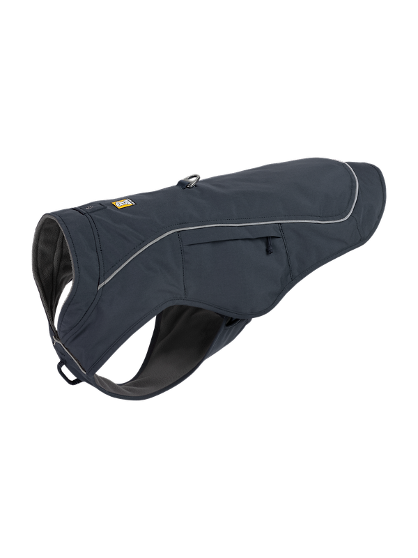 RUFFWEAR Overcoat Fuse Dog Jacket/Harness - Basalt Gray Image 4