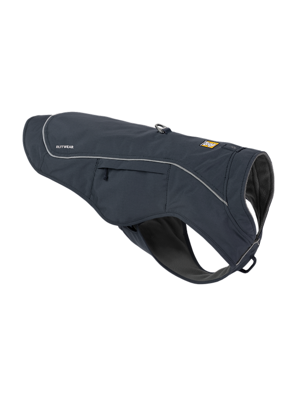 RUFFWEAR Overcoat Fuse Dog Jacket/Harness - Basalt Gray Image 1