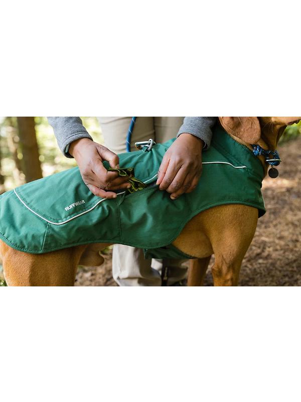 RUFFWEAR Overcoat Fuse Dog Jacket/Harness - Basalt Gray Image 11