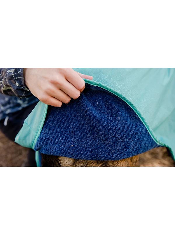 RUFFWEAR Dirtbag Dog Drying Towel (Large) - Aurora Teal Image 12