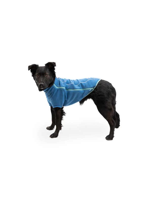 RUFFWEAR Climate Changer Dog Fleece - Blue Jay Image 6