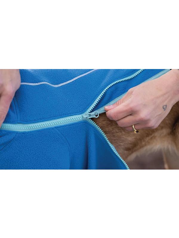 RUFFWEAR Climate Changer Dog Fleece - Blue Jay Image 10