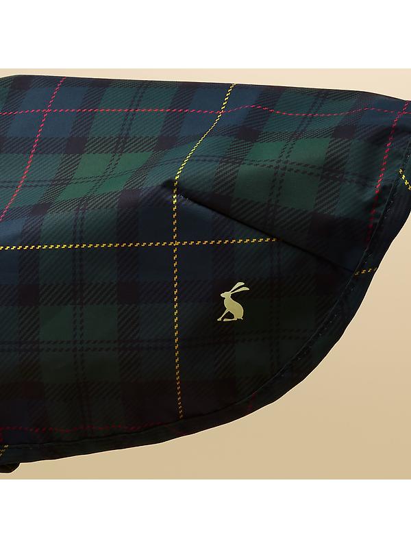 Joules Packaway Dog Jacket - Blackwatch Check Image 3