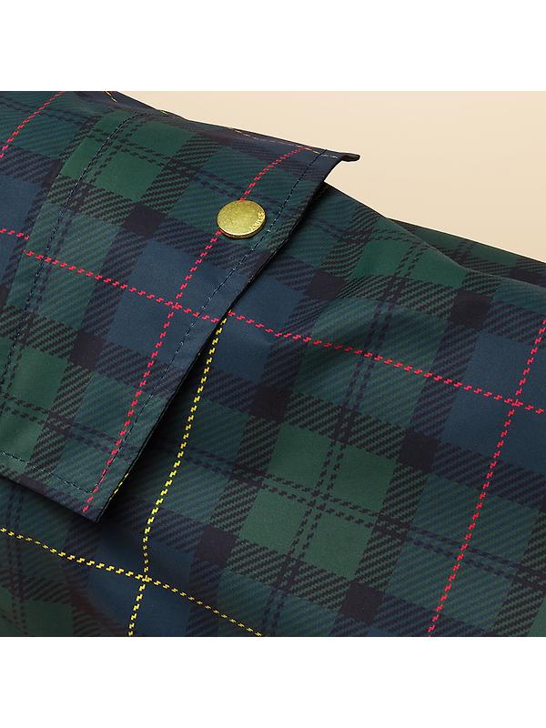 Joules Packaway Dog Jacket - Blackwatch Check Image 4