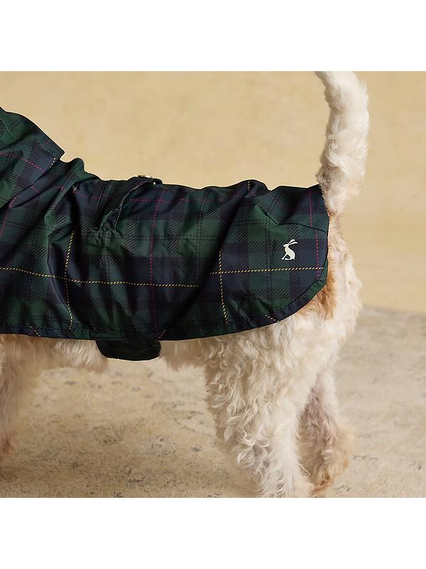 Joules Packaway Dog Jacket - Blackwatch Check Image 13