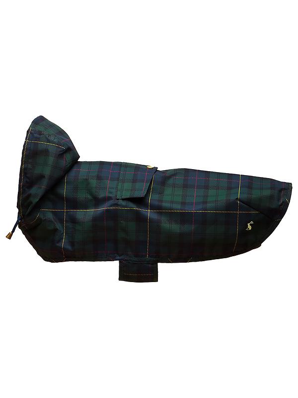 Joules Packaway Dog Jacket - Blackwatch Check Image 1