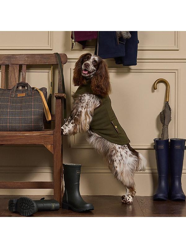 Joules Fairbourne Fleece Dog Jacket - Khaki Image 10
