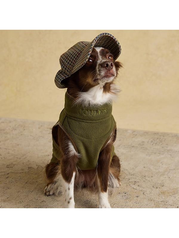 Joules Fairbourne Fleece Dog Jacket - Khaki Image 12