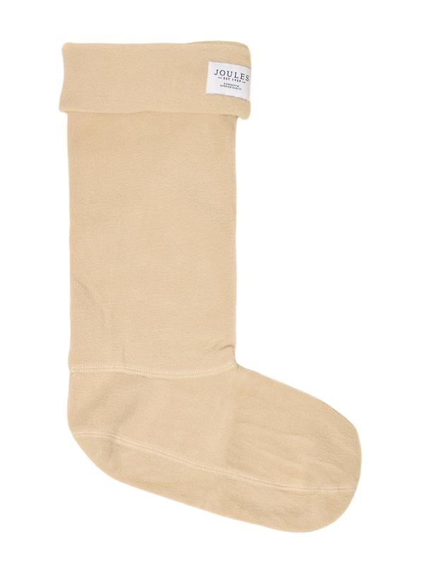 Joules Women's Pemberton Fleece Welly Socks - Neutral Image 1