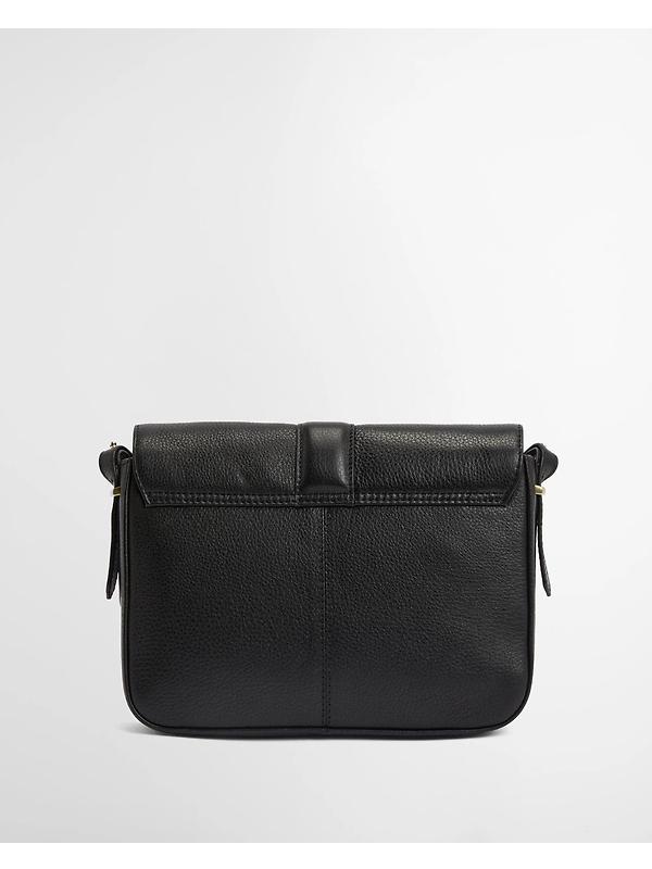 Barbour Women's Rosa Leather Crossbody Bag - Black Image 4