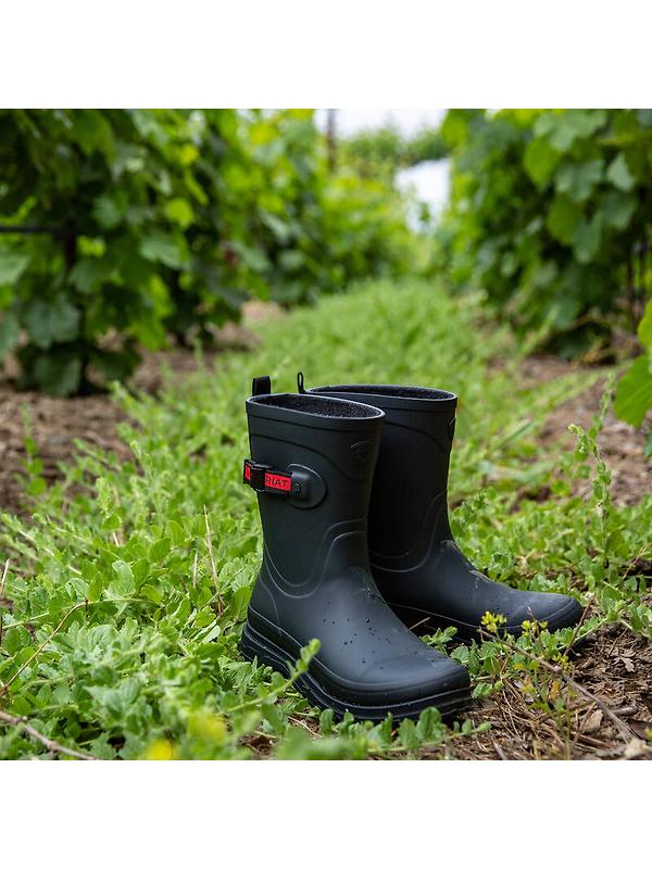 Ariat Women's Kelmarsh Mid Rubber Boots - Navy Image 3