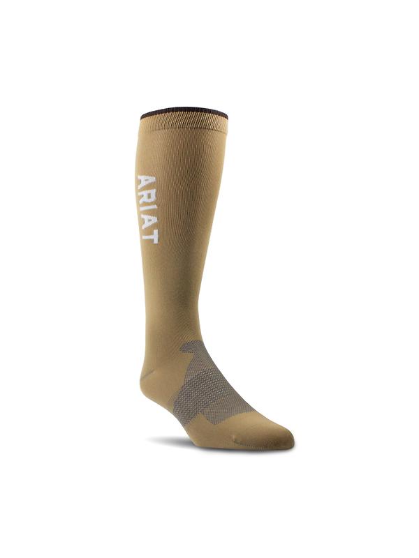 Ariat Women's AriatTEK Essential Performance 2 Pack Socks - Multi Brown Image 2